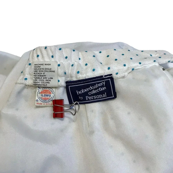 Haberdashery Collection by Personal Polka Dot Vintage Straight Skirt Women 26 - Picture 14 of 14